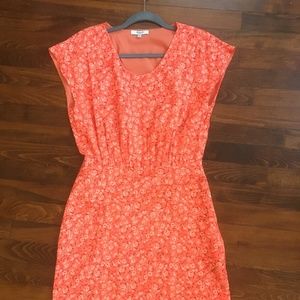 Madewell silk floral summer dress